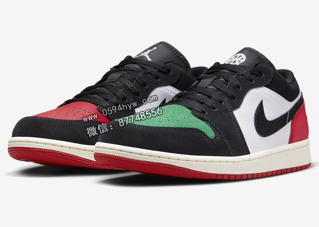 全新Air Jordan 1 Low “Quai 54″（2023）官方照片首次曝光