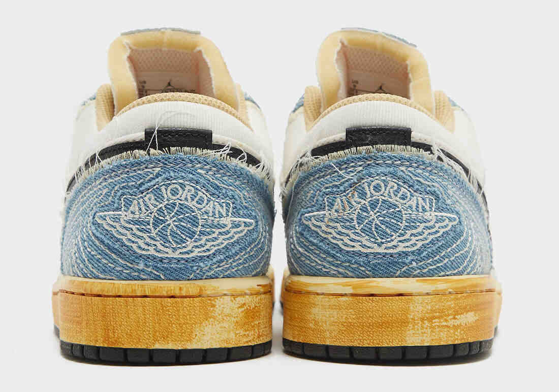 Air Jordan 1 Low Sashiko Denim