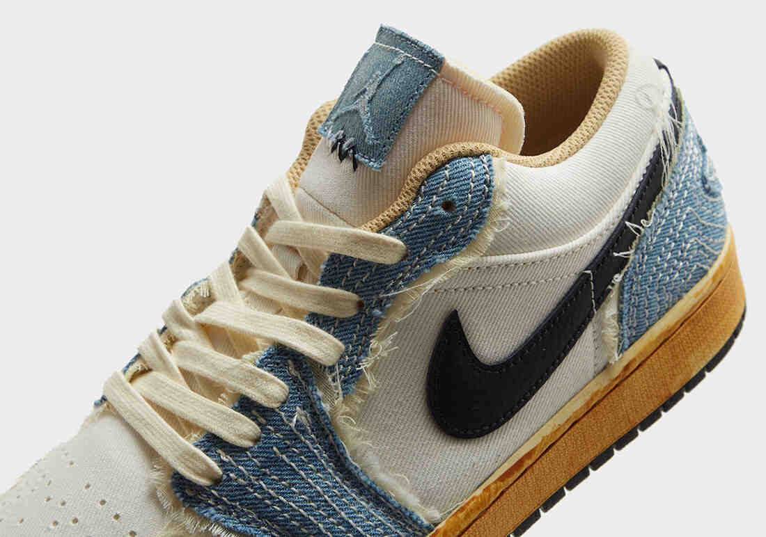 Air Jordan 1 Low Sashiko Denim