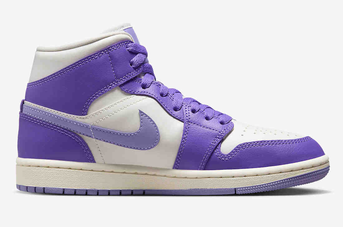 Air Jordan 1 Mid Action Grape BQ6472-504