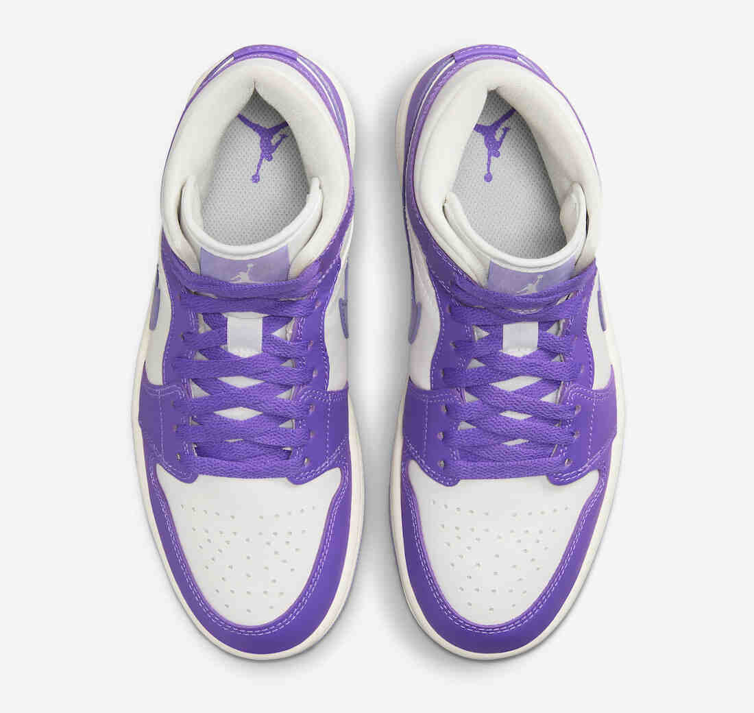 Air Jordan 1 Mid Action Grape BQ6472-504