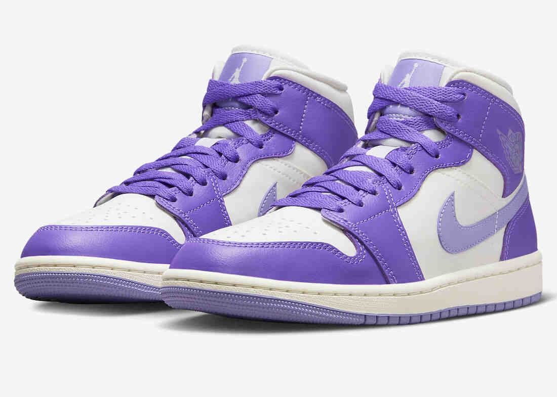 Air Jordan 1 Mid Action Grape BQ6472-504