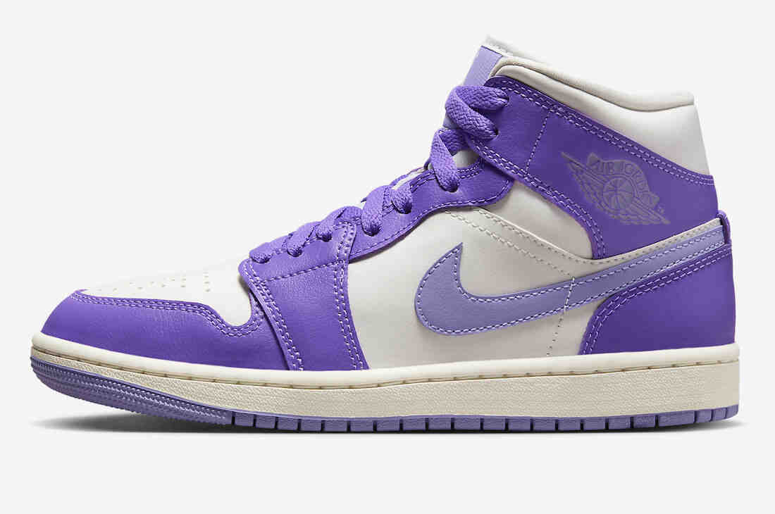 Air Jordan 1 Mid Action Grape BQ6472-504