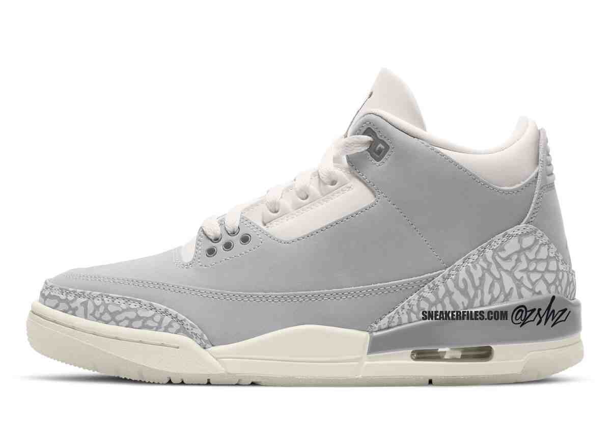 Air Jordan 3 Craft Grey Mist FJ9479-100