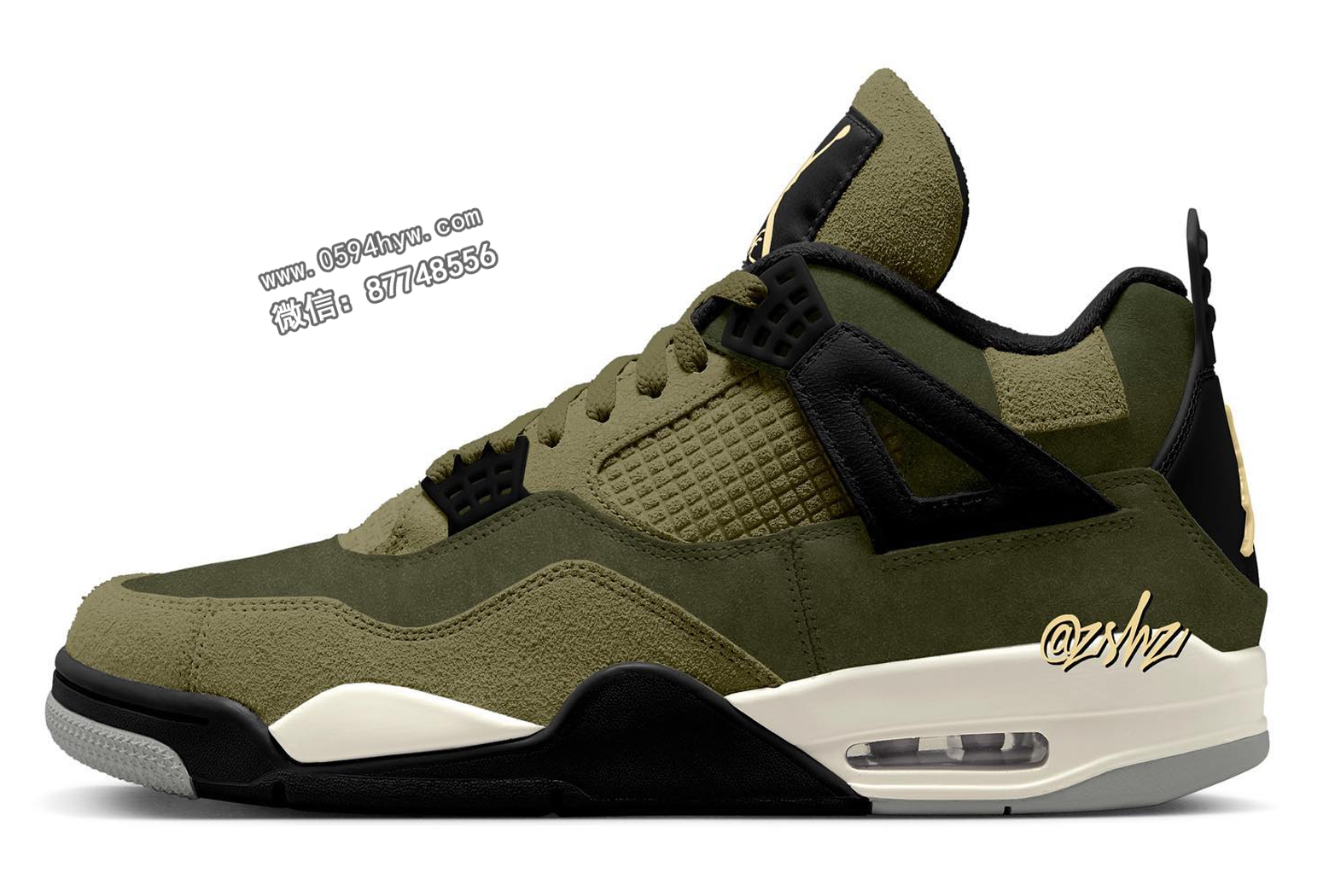 AIR JORDAN 4 CRAFT “MEDIUM OLIVE”鞋款即将于12月2日发布