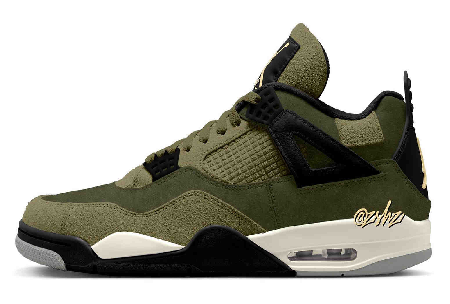 Air Jordan 4 Craft Medium Olive FB9927-200 2023