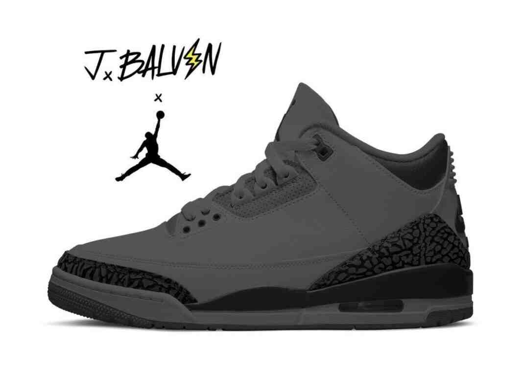J Balvin x Air Jordan 3将于9月发布