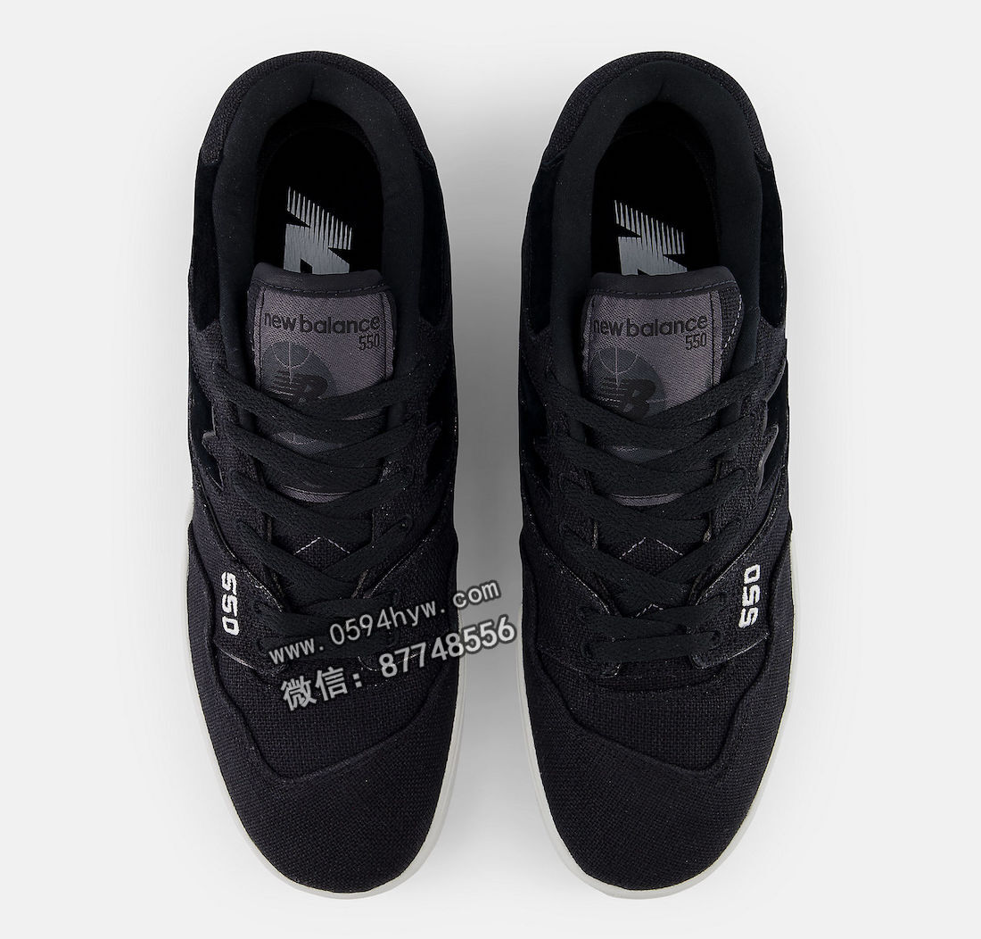 New-Balance-550-Black-Canvas-BB550MDB-2-1