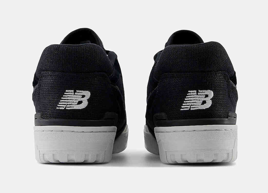 New Balance 550 Black Canvas BB550MDB