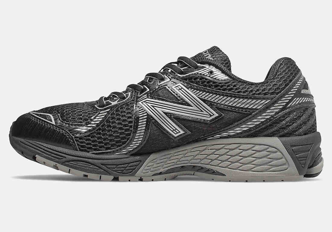 New Balance 860v2 Black Silver Metallic ML860XC