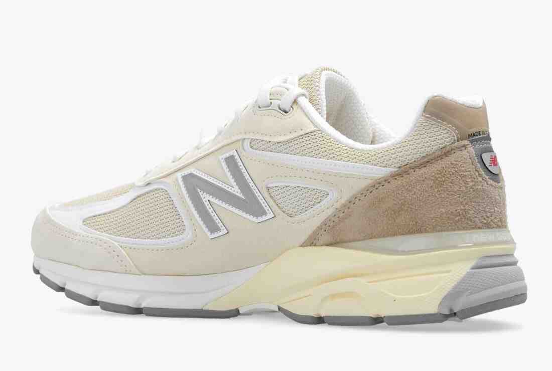 New Balance 990v4 Made in USA Cream U990TE4