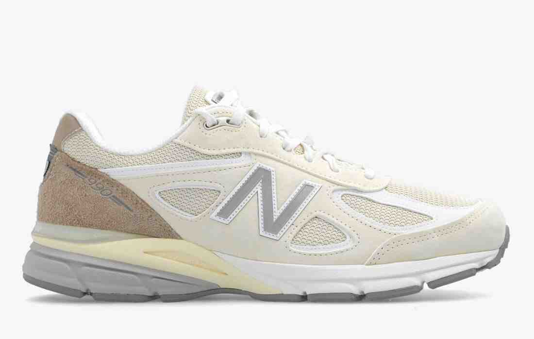 New Balance 990v4 Made in USA Cream U990TE4