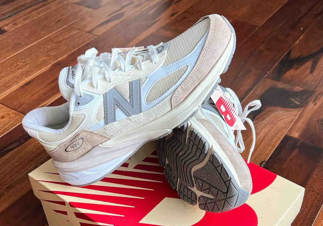 New Balance 990v6 Made in USA Cream White