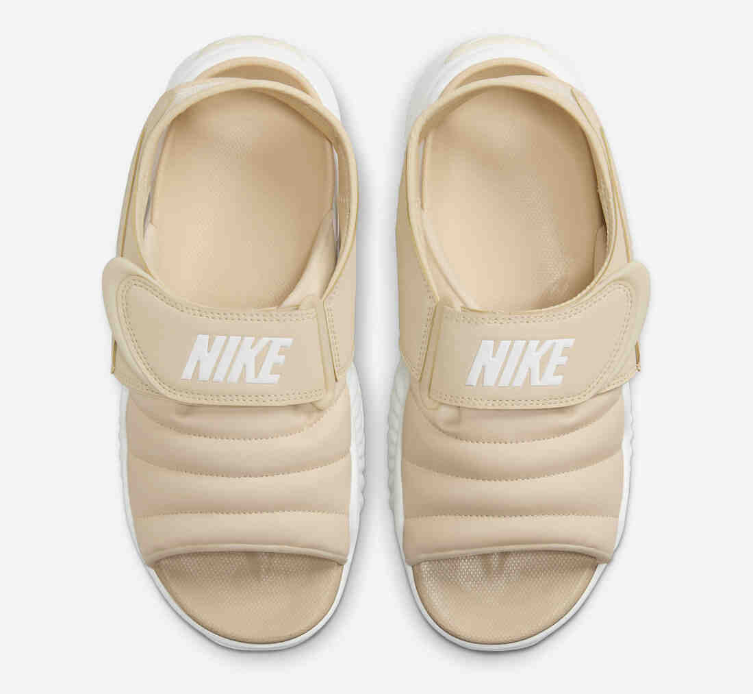 Nike Air Adjust Force Sandal White Tan DV2136-101