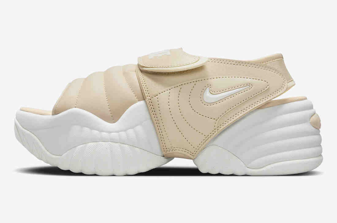 Nike Air Adjust Force Sandal White Tan DV2136-101