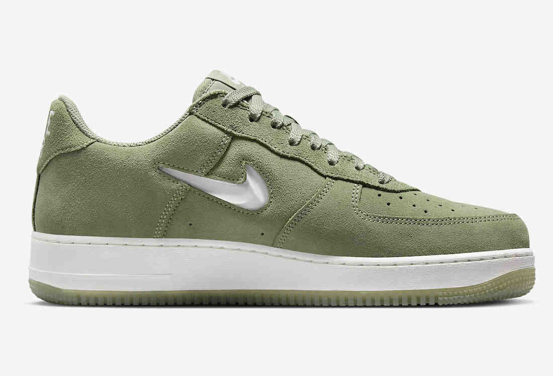 Nike Air Force 1 Low Jewel Oil Green DV0785-300 Release Date