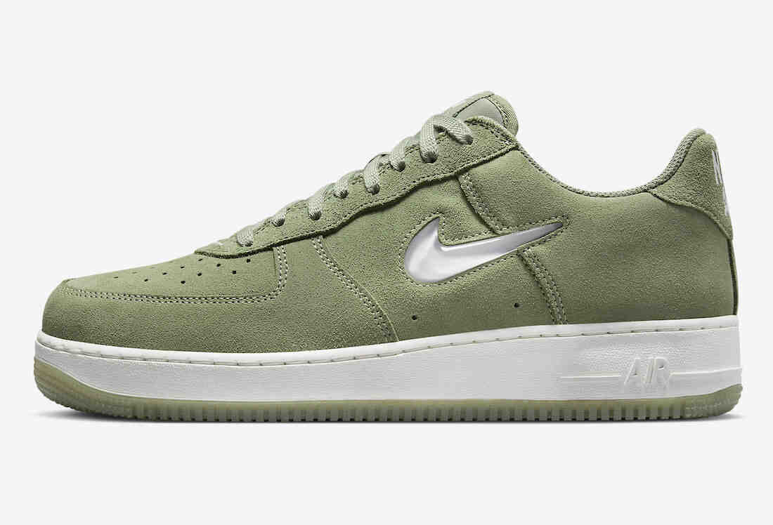 Nike Air Force 1 Low Jewel Oil Green DV0785-300 Release Date