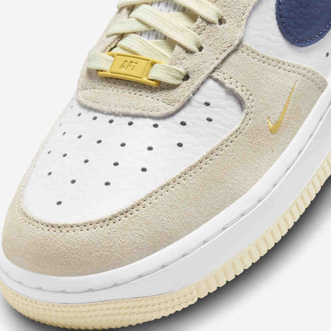 Nike Air Force 1 Low White Navy Gold FV6332-100