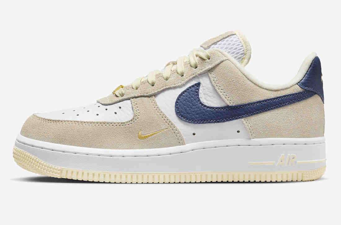 Nike Air Force 1 Low White Navy Gold FV6332-100