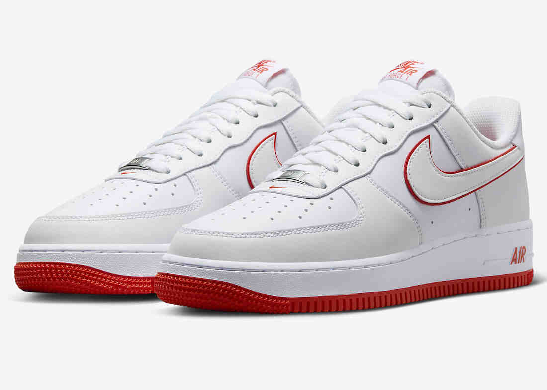 Nike Air Force 1 Low White Picante Red DV0788-102