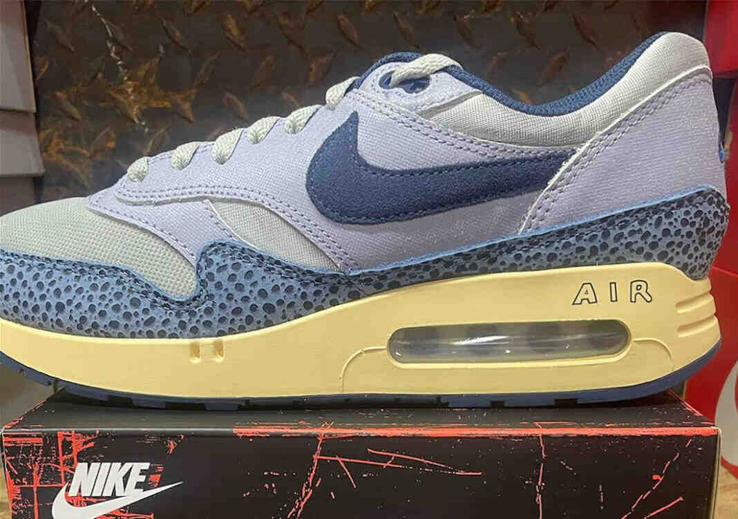 初见：耐克Air Max 1 ’86 “Blue Safari”