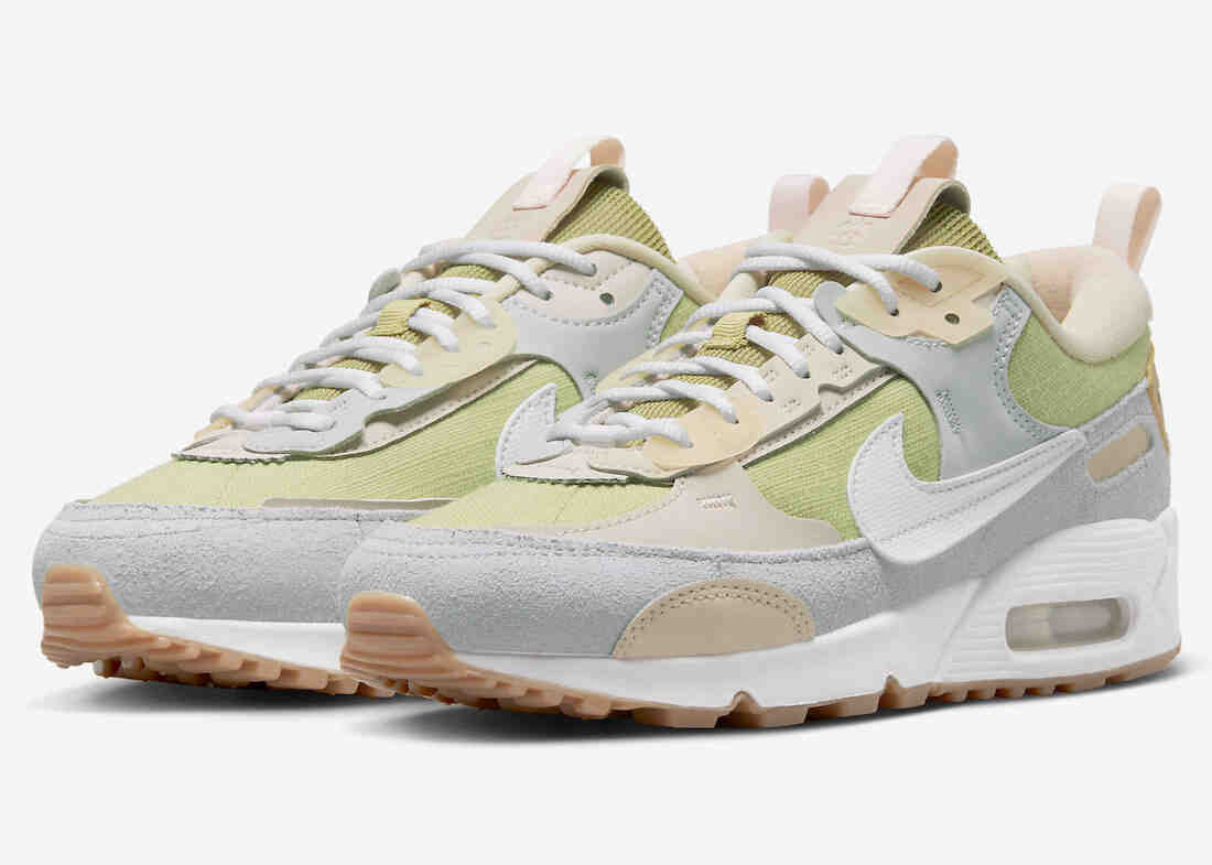 Nike Air Max 90 Futura Green Grey White DV7190-700