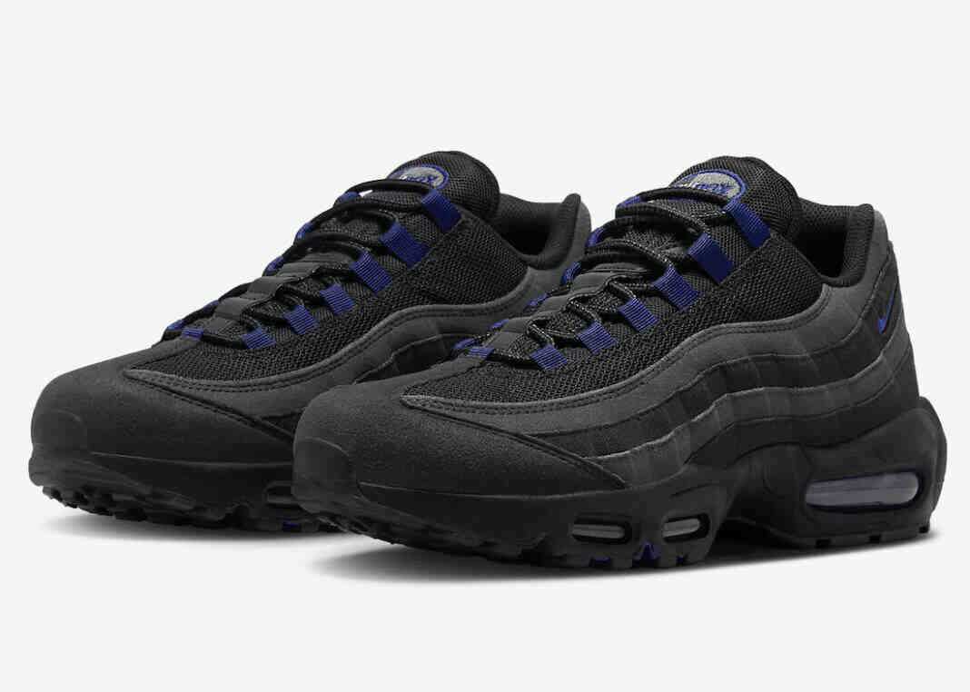 耐克Air Max 95出现了蓝色的宝石图案