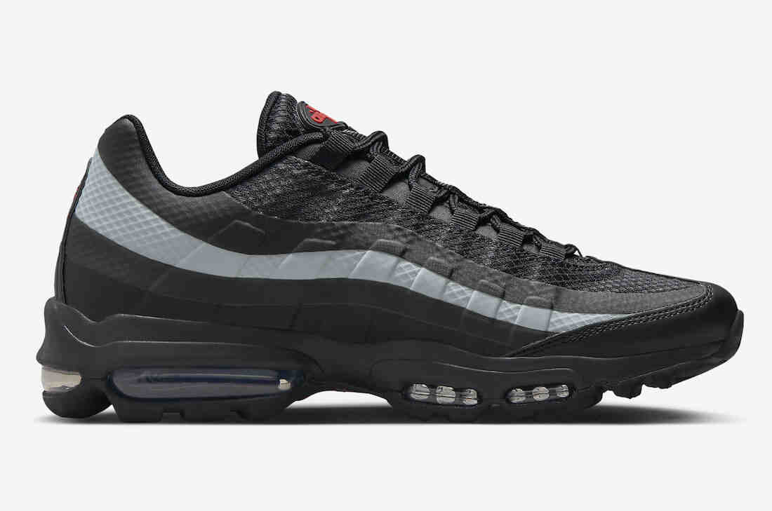 Nike Air Max 95 Ultra Black Picante Red Neutral Grey FN7802-001