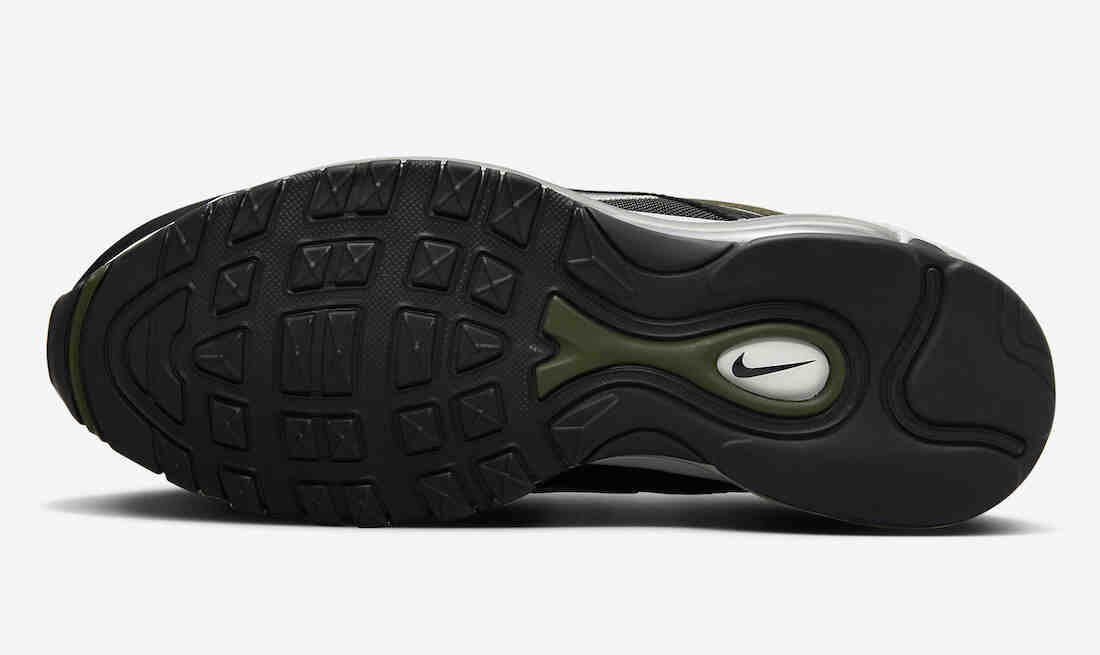 Nike Air Max 97 Black Olive 921826-202 Nike Air Max 97 Black Olive 921826-202