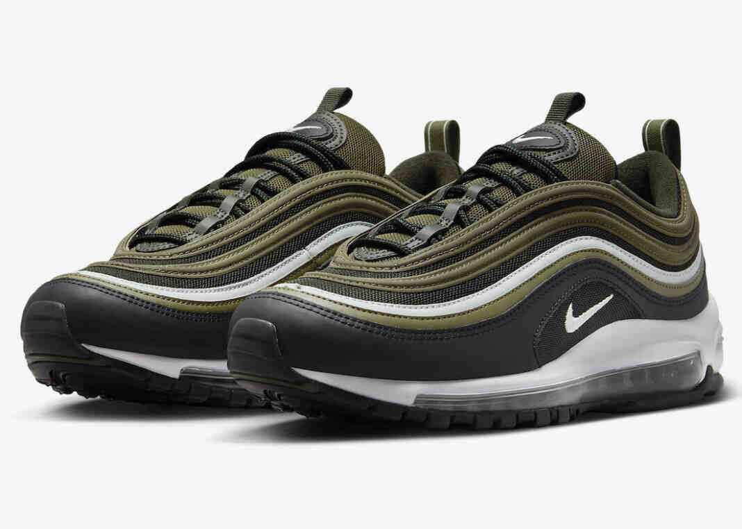 耐克Air Max 97 “黑橄榄 “是2023年秋季的完美选择