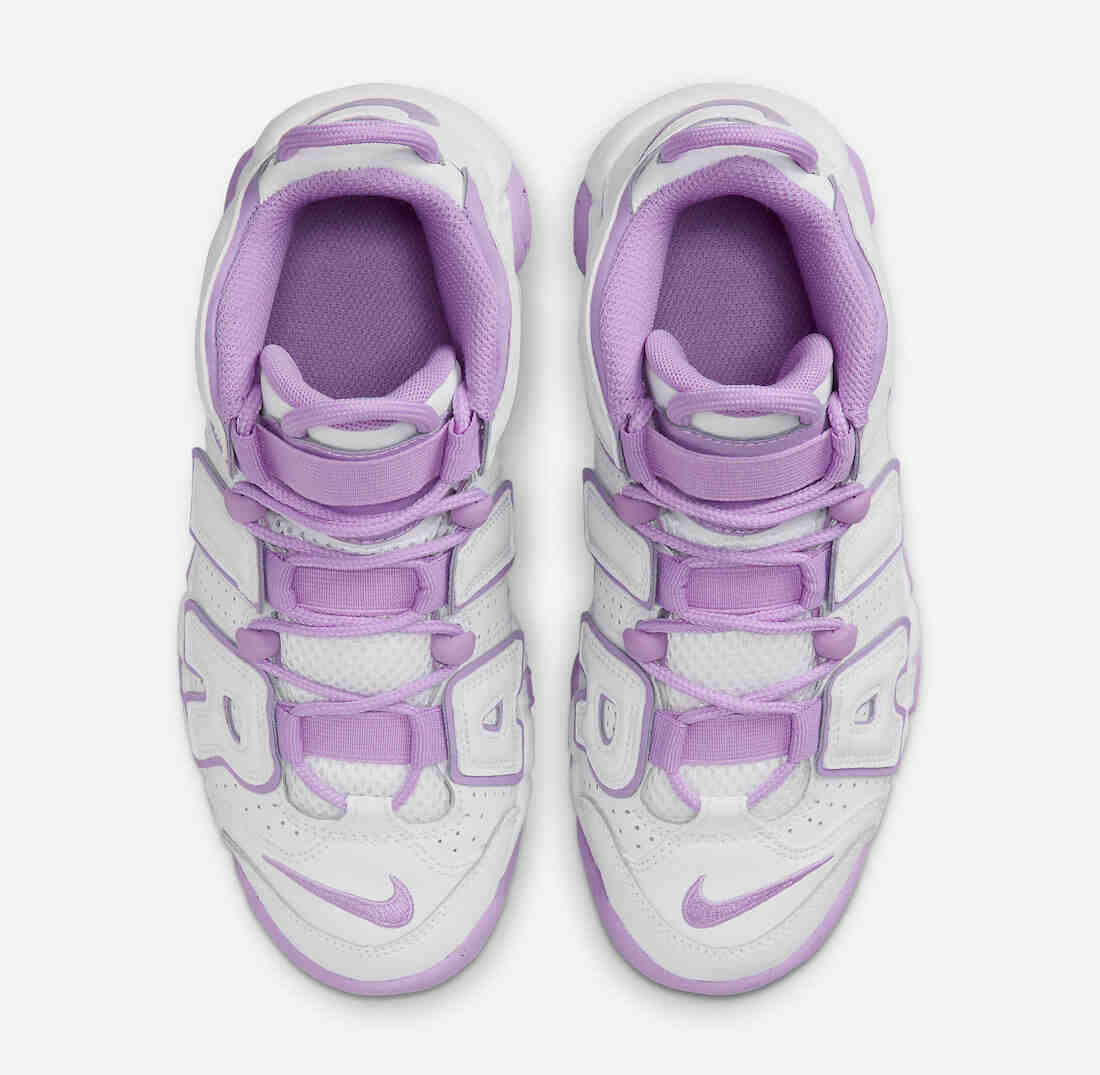 Nike Air More Uptempo GS White Lilac FN6976-100