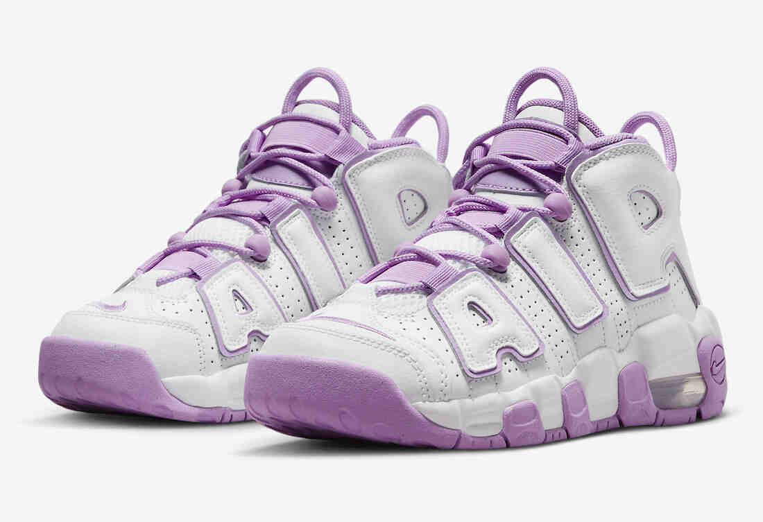 Nike Air More Uptempo GS White Lilac FN6976-100