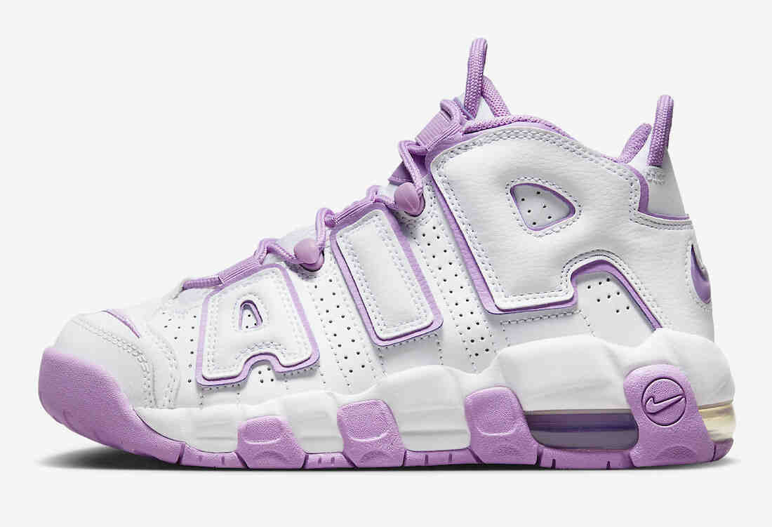 Nike Air More Uptempo GS White Lilac FN6976-100