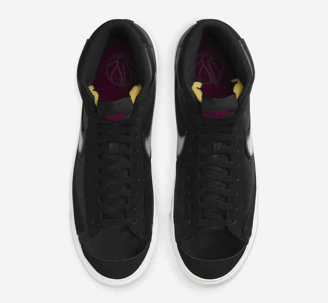 Nike Blazer Mid 77 Black Fuchsia White FD6924-001