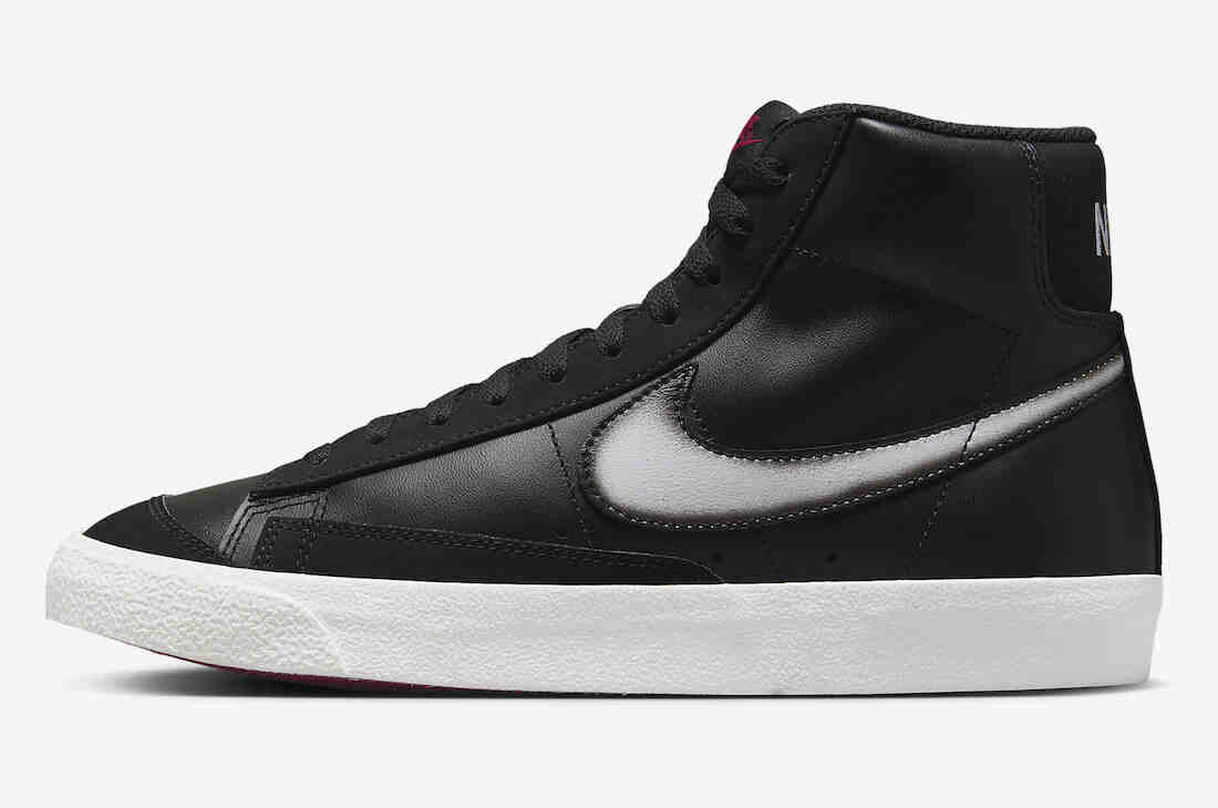 Nike Blazer Mid 77 Black Fuchsia White FD6924-001