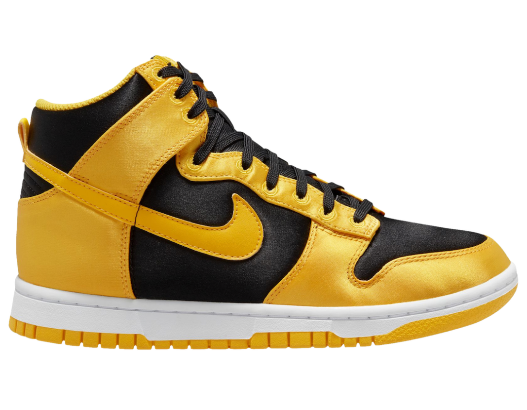 初见：Nike Dunk High “Satin Goldenrod”