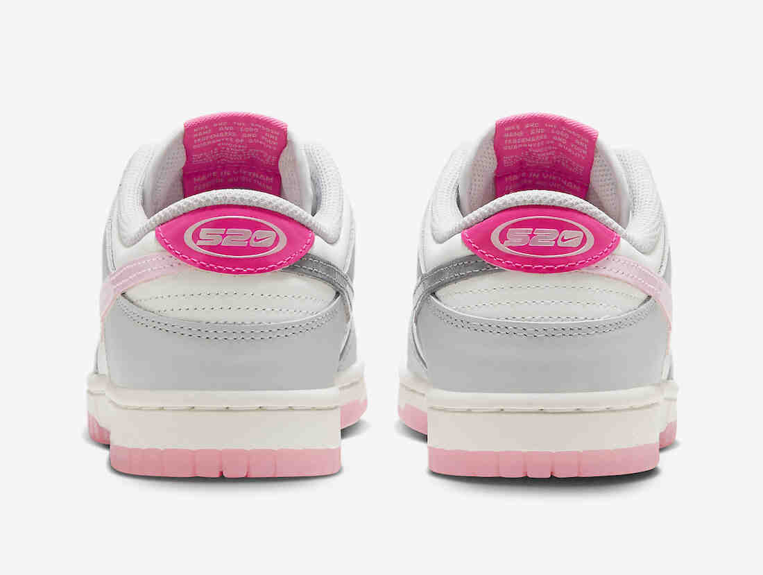 Nike Dunk Low 52 White Pink FN3451-161