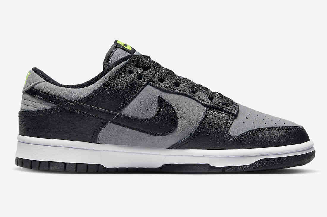 Nike Dunk Low Black Grey Green FQ2205-001