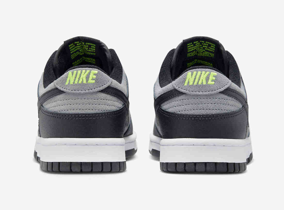 Nike Dunk Low Black Grey Green FQ2205-001