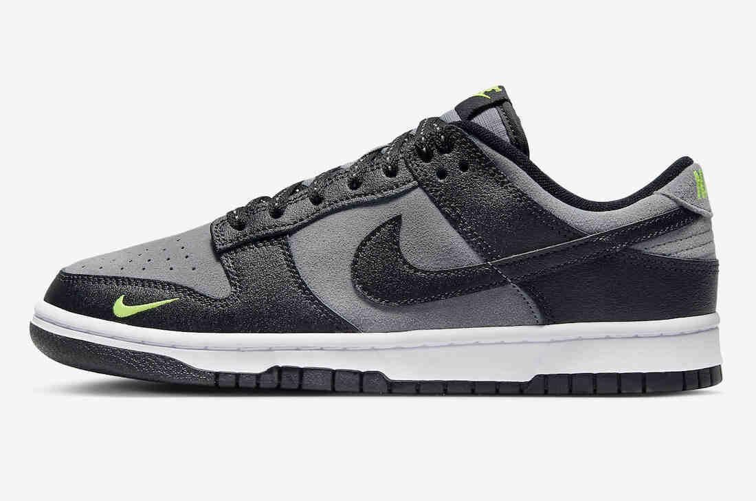 Nike Dunk Low Black Grey Green FQ2205-001