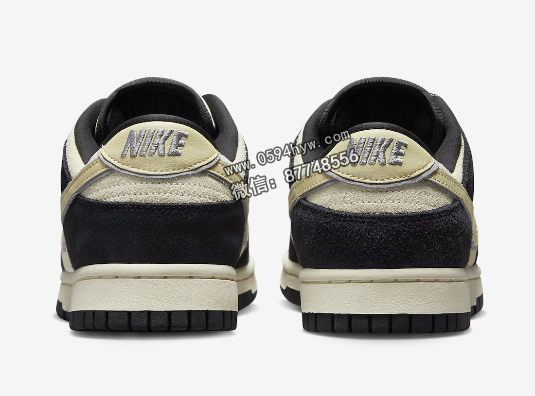 Nike-Dunk-Low-Black-Suede-Team-Gold-Coconut-Milk-DV3054-001-Release-Date-5