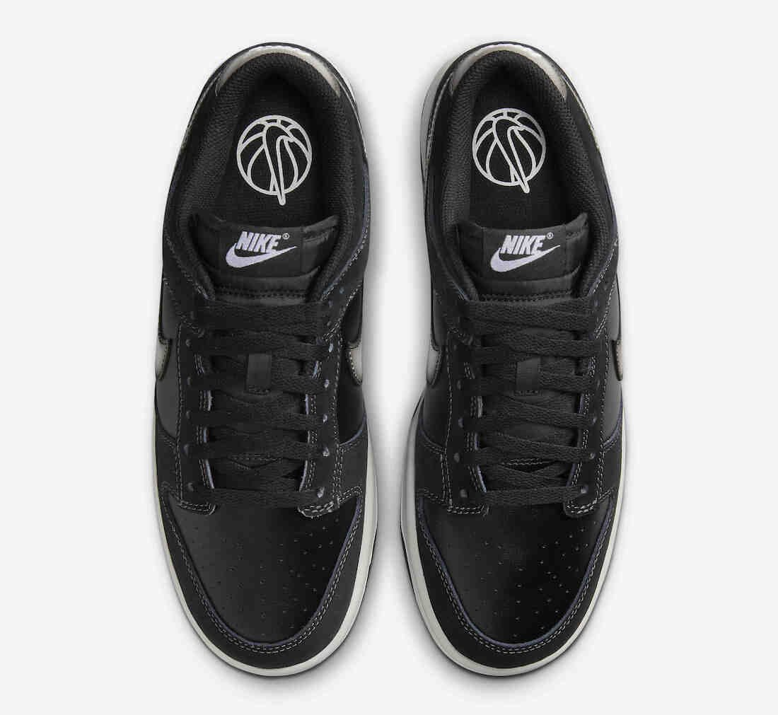 Nike Dunk Low Black White Airbrush FD6923-001