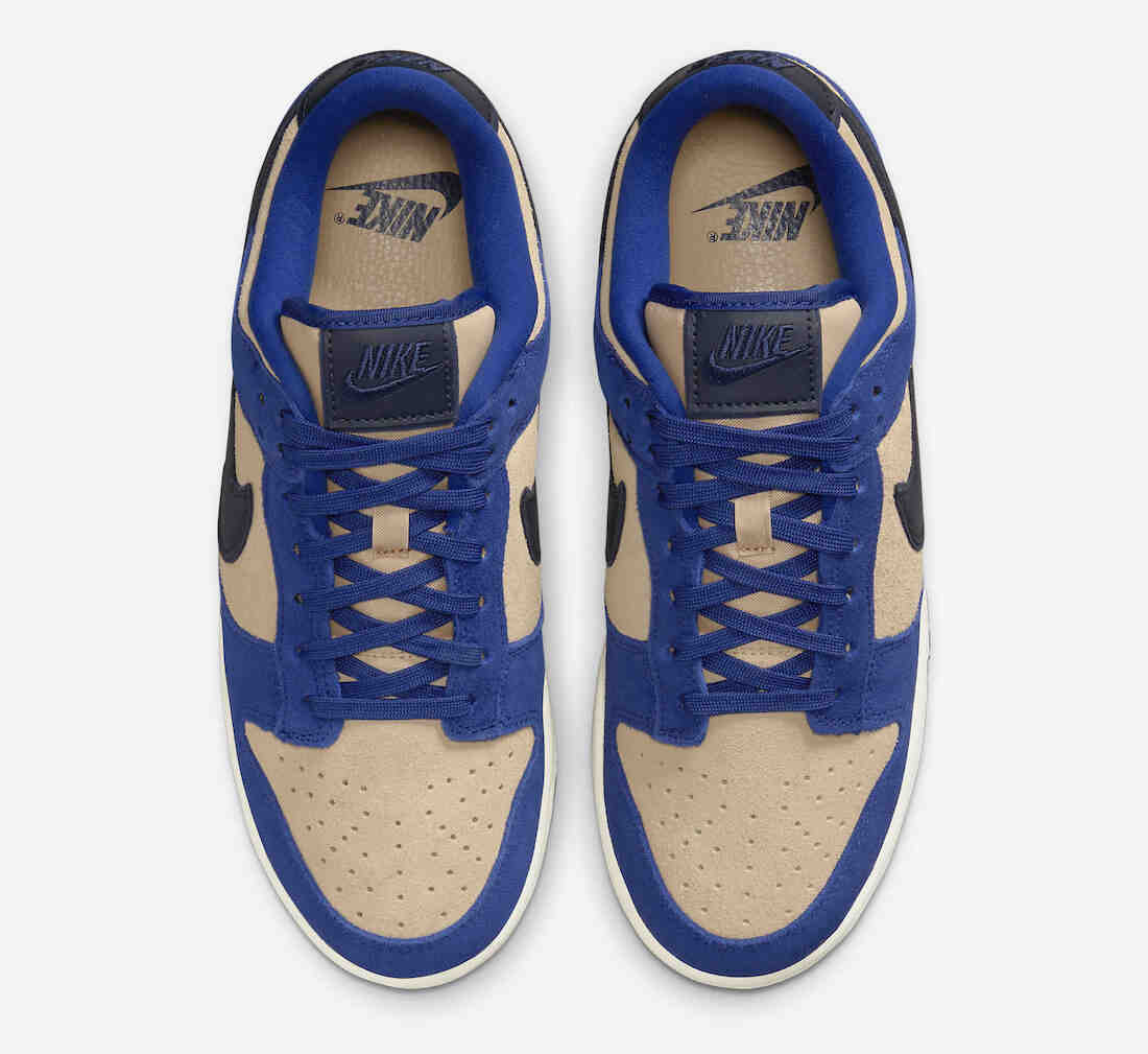 Nike Dunk Low Blue Suede DV7411-400 Release Date