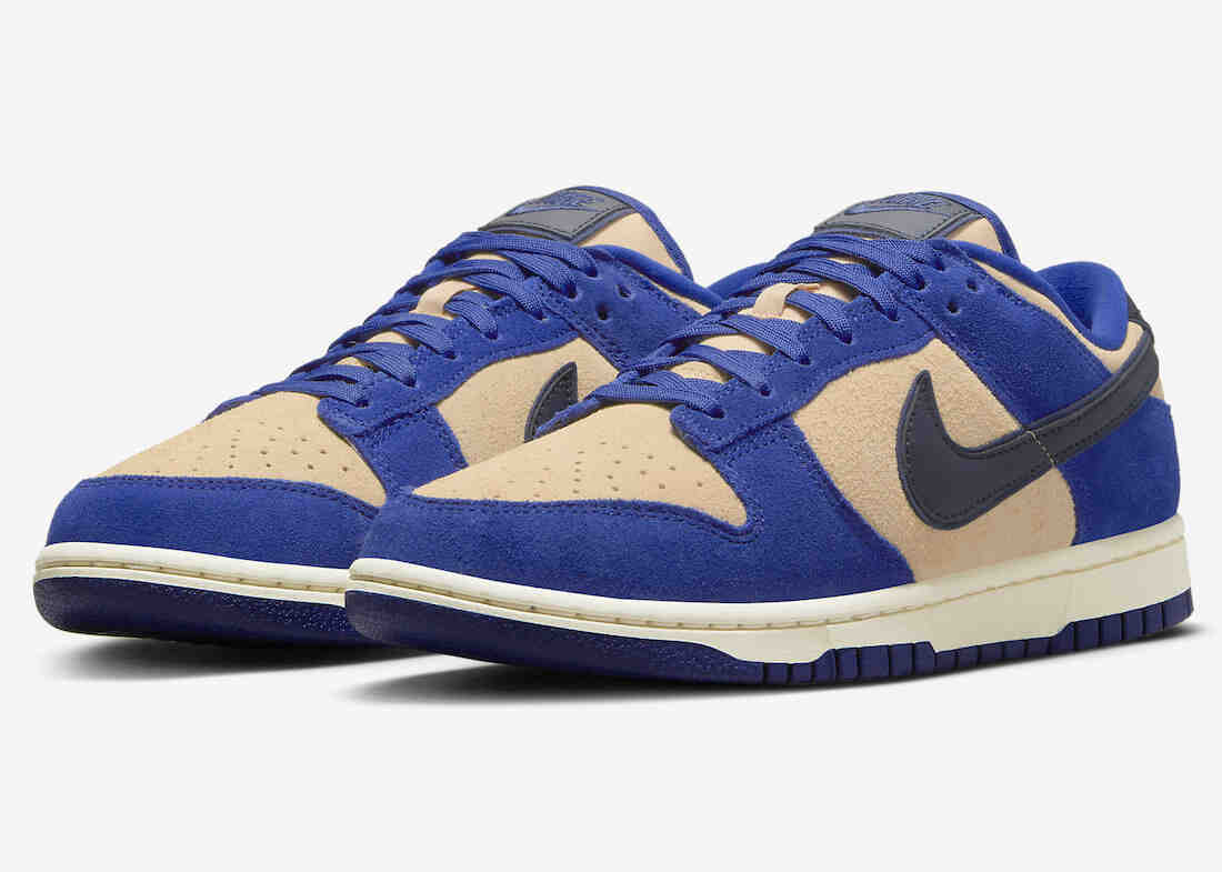 Nike Dunk Low Blue Suede DV7411-400 Release Date