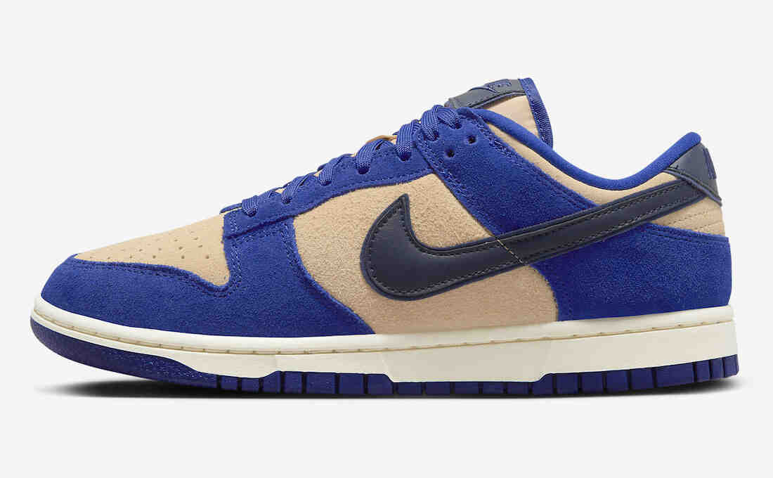 Nike Dunk Low Blue Suede DV7411-400 Release Date