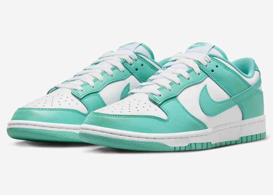 耐克Dunk Low “Clear Jade “的官方照片