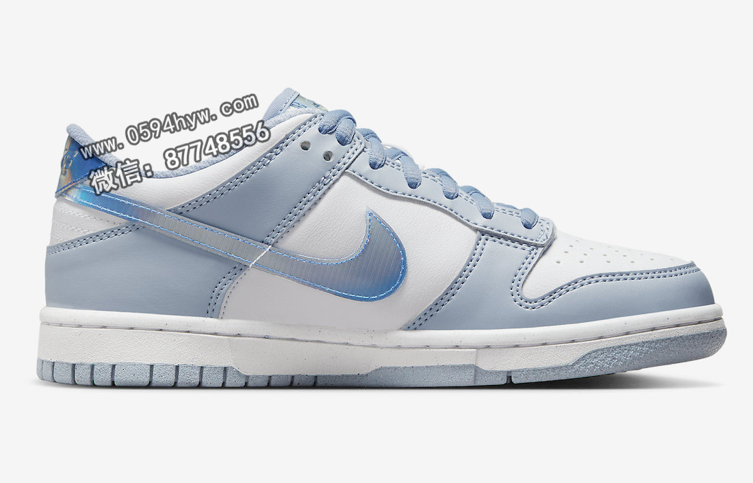 Nike-Dunk-Low-GS-Blue-Iridescent-FJ4668-400-Release-Date-2