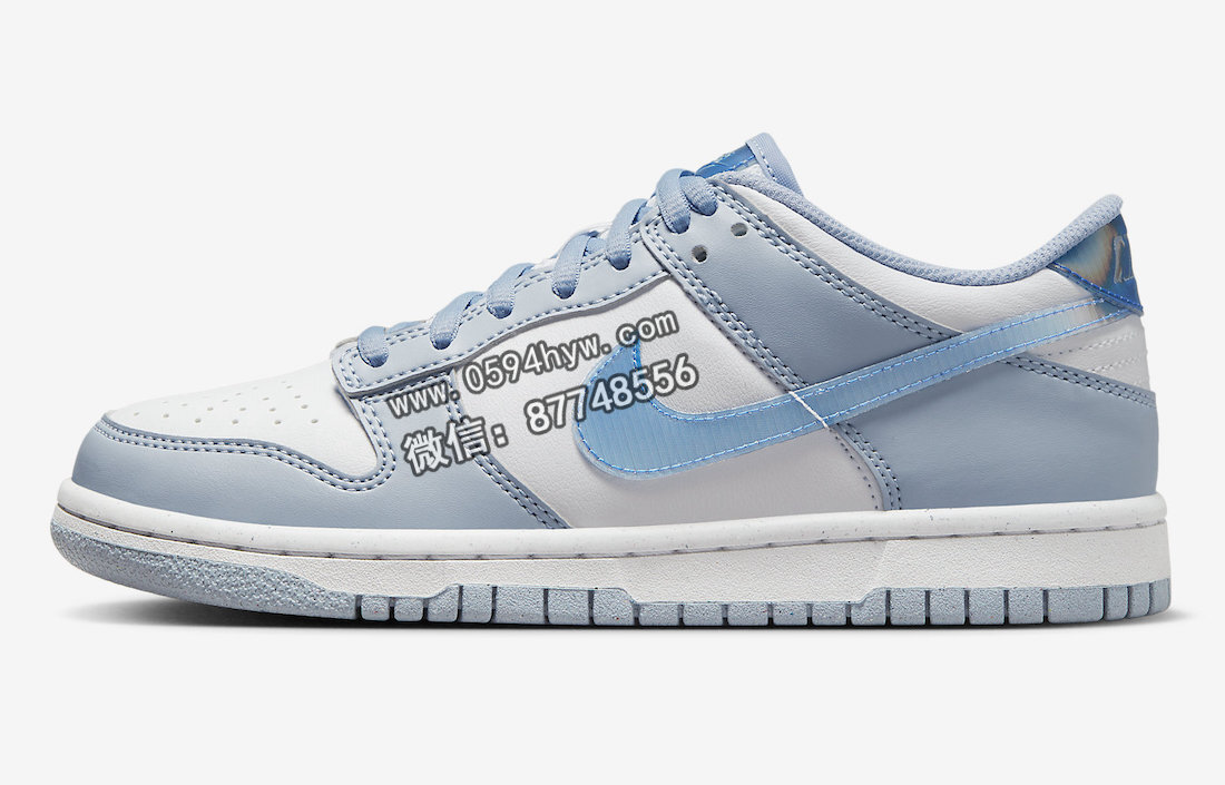 Nike-Dunk-Low-GS-Blue-Iridescent-FJ4668-400-Release-Date