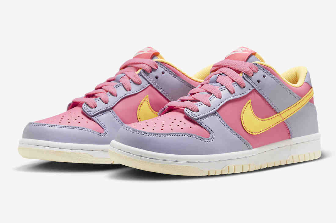 Nike Dunk Low GS Pink Purple Laser Orange DH9765-500