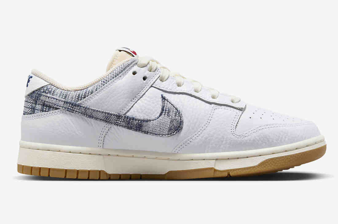 Nike Dunk Low Washed Denim FN6881-100